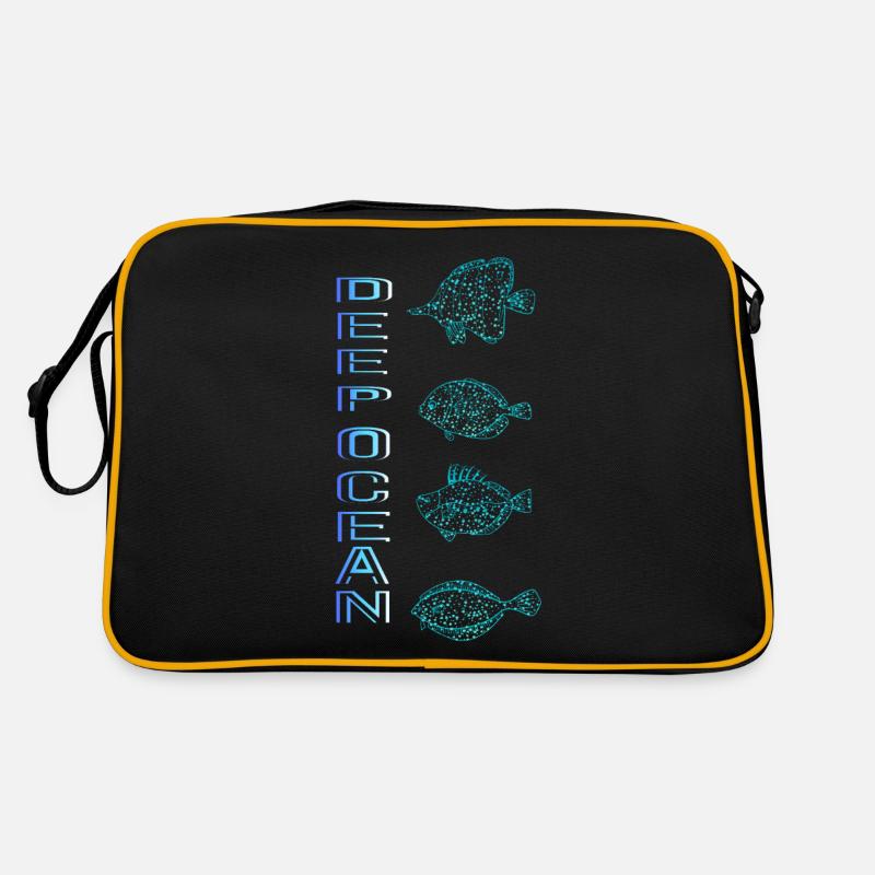 Tiefblau Bleu Profond Sac Retro
