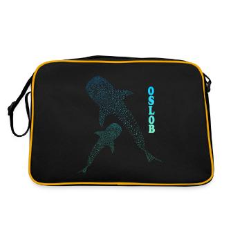 Oslob (en anglais seulement) - Sac Retro - noir/or - Dos