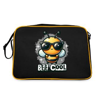 Bee Cool - Retro Bag - black/gold - Back