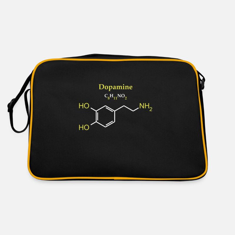 The dopamine molecule Retro Bag