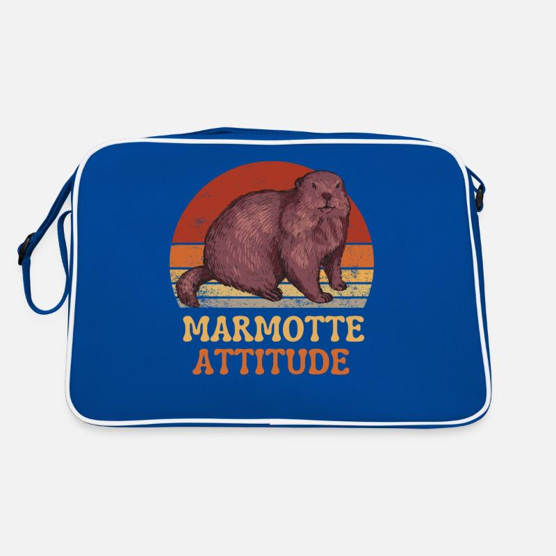 GROUNDHOG ATTITUDE Retro Bag