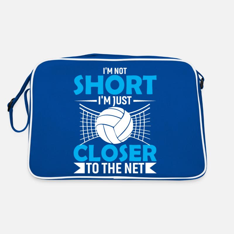 Je ne suis pas petit, je suis juste plus proche du filet. Sac Retro