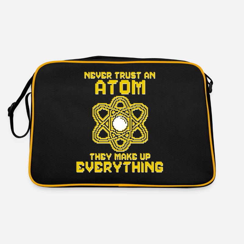 Ne faites jamais confiance à un atome, ils inventent tout Sac Retro