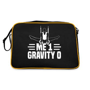 Ring Gymnastics 7 - Retro Tasche - Schwarz/Gold - Hinten