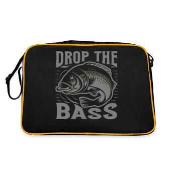 Drop The Bass Dynamic Angler Motif - Sac Retro - noir/or - Dos