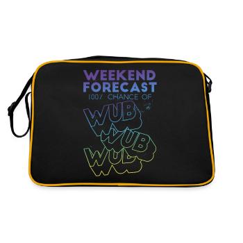 Pronostic du week-end : 100 % de chance d’être Wub Wub - Sac Retro - noir/or - Dos