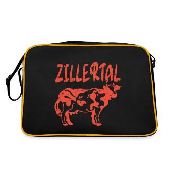 Zillertal - Sac Retro - noir/or - Dos