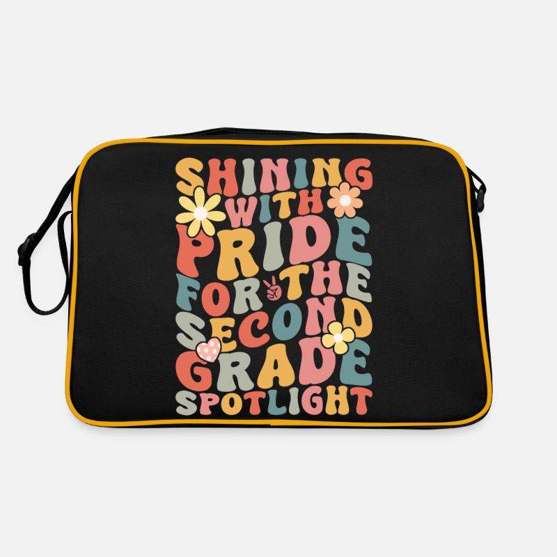 Shinging With Pride 2e année Groovy Elementary School Sac Retro