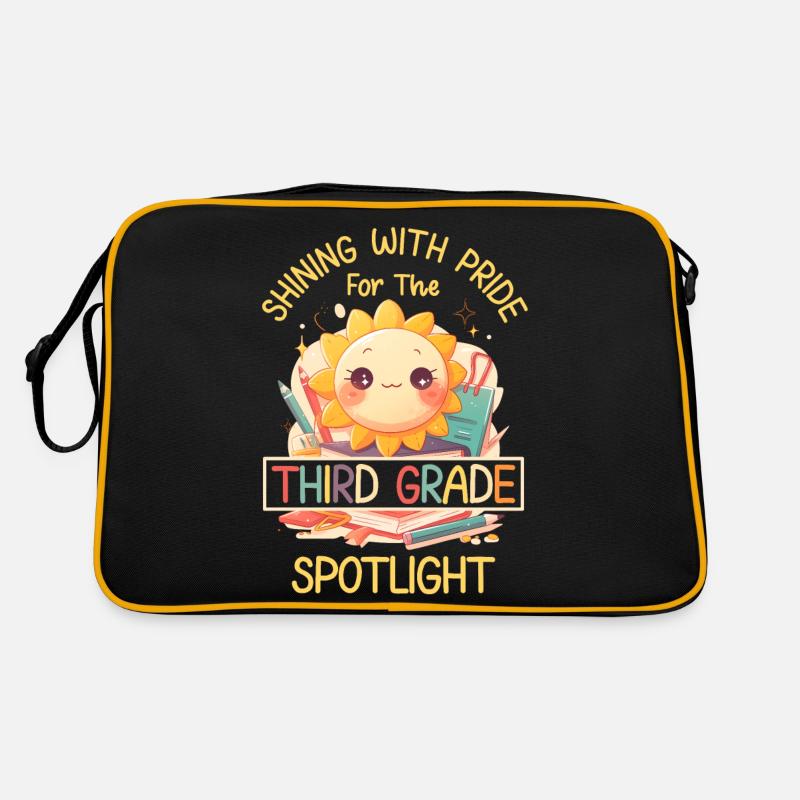Shinging With Pride 3rd Grade Sun Elementary School Retro Bag