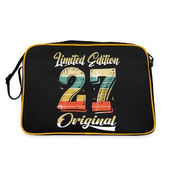 97 ans anniversaire vintage 1927 édition limitée - Sac Retro - noir/or - Dos