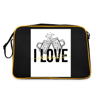 J’adore - Sac Retro - noir/or - Dos