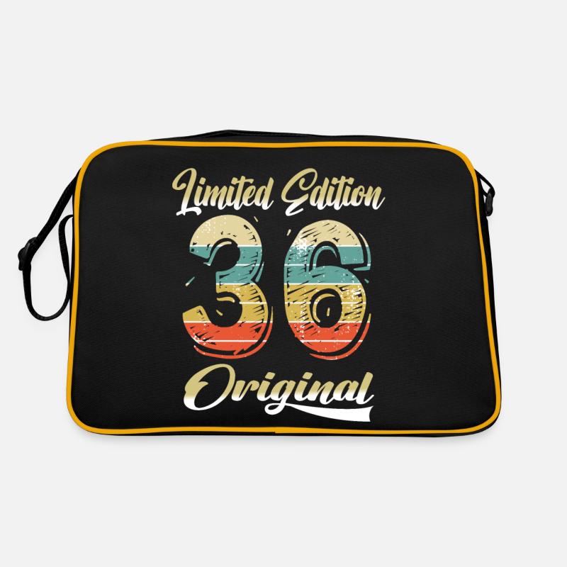88 ans anniversaire vintage 1936 édition limitée Sac Retro