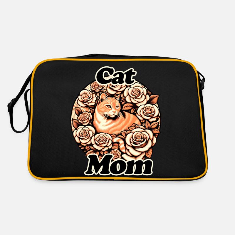 Maman chat Sac Retro
