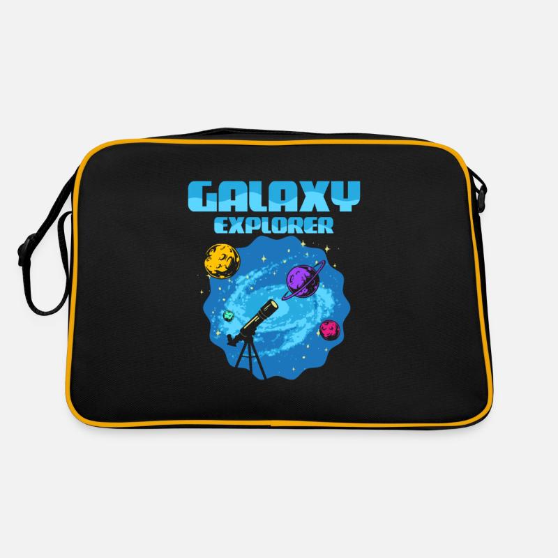 Galaxy Explorer Astronomie Télescope Stargazer Sac Retro