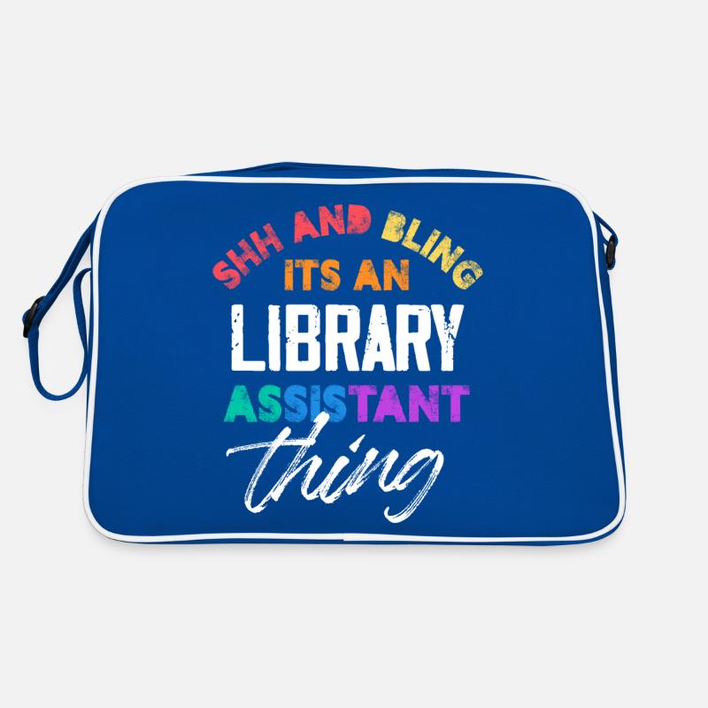 Chut et bling, c’est un truc d’assistant de bibliothèque Sac Retro