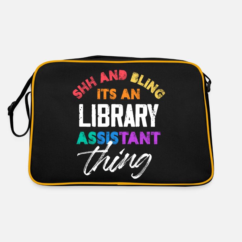 Chut et bling, c’est un truc d’assistant de bibliothèque Sac Retro