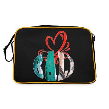 Bali - Indonésie - Sac Retro - noir/or - Dos