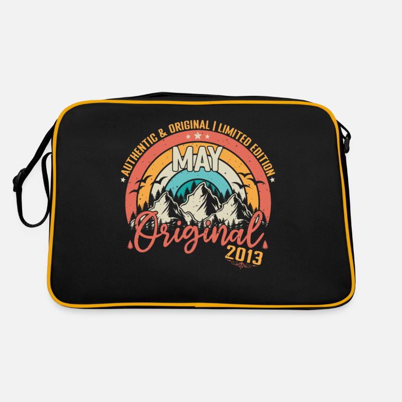 May 2013 May Anniversary 2013 May Original Retro Bag