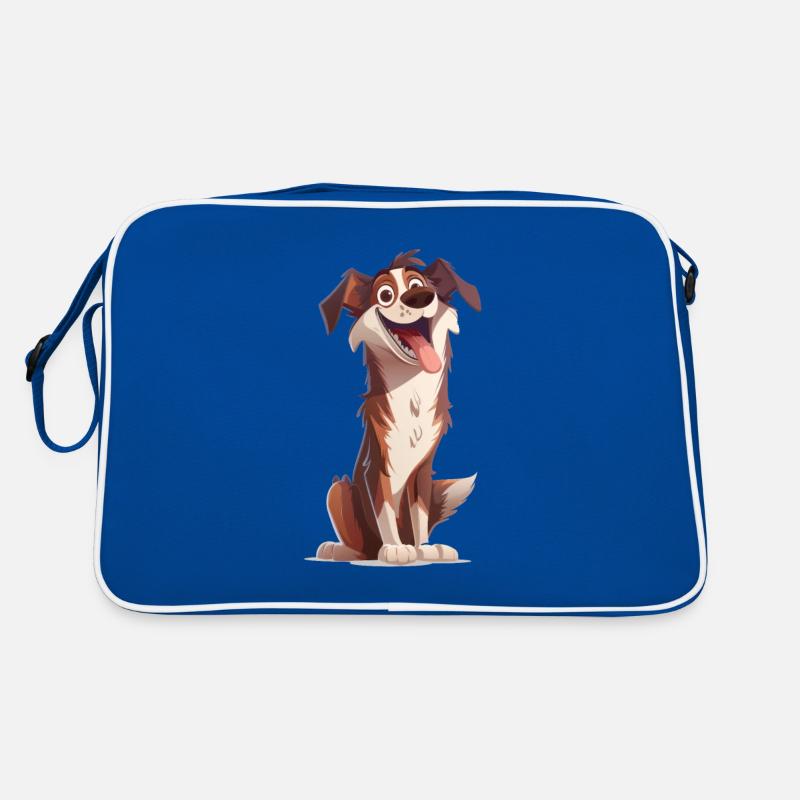 Aidi Geschenk | Cartoon Artwork Retro Tasche