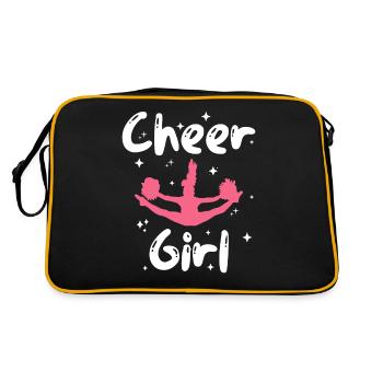 Conception de pom-pom girl amusante pour pom-pom girl - Sac Retro - noir/or - Dos