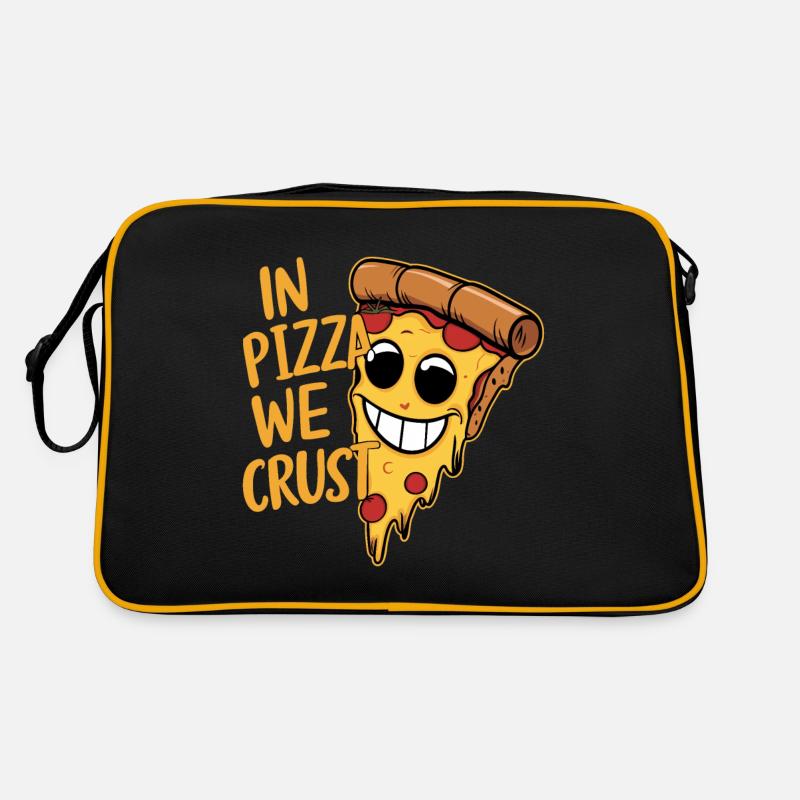 DANS PIZZA ON CROÛTE Sac Retro
