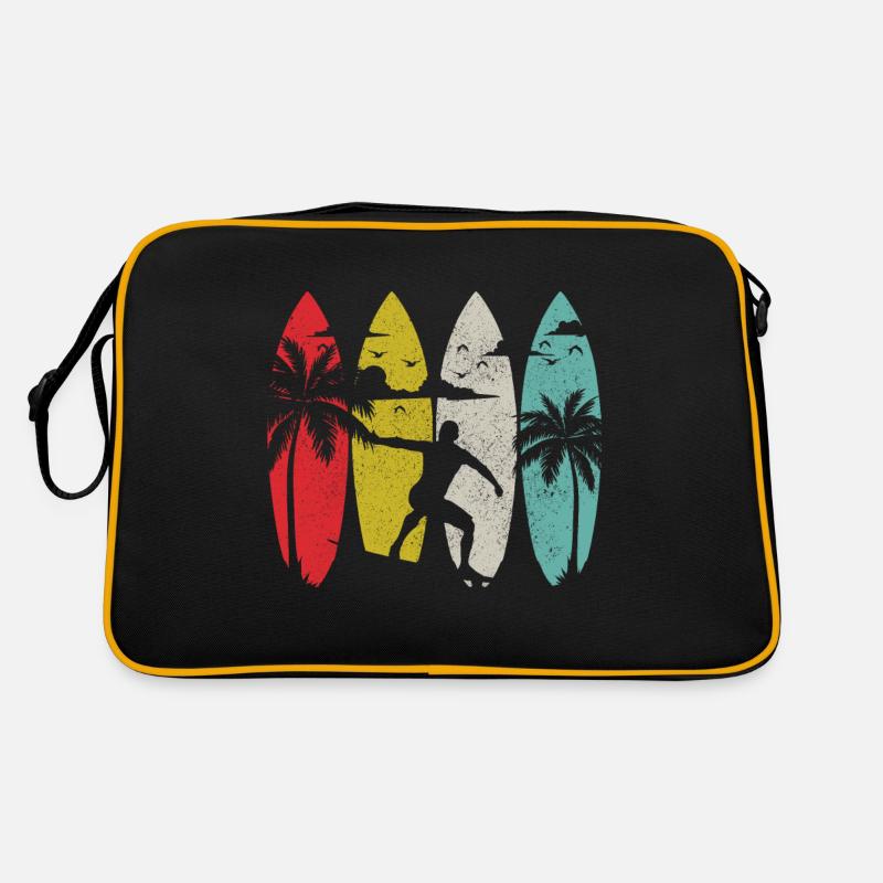 Surfing Vintage surfeur cadeau Sac Retro