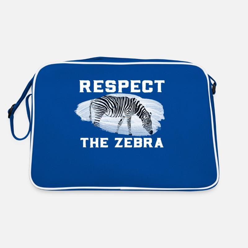 Zebras sind die Besten Retro Tasche
