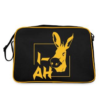 Donkey - Retro Bag - black/gold - Back