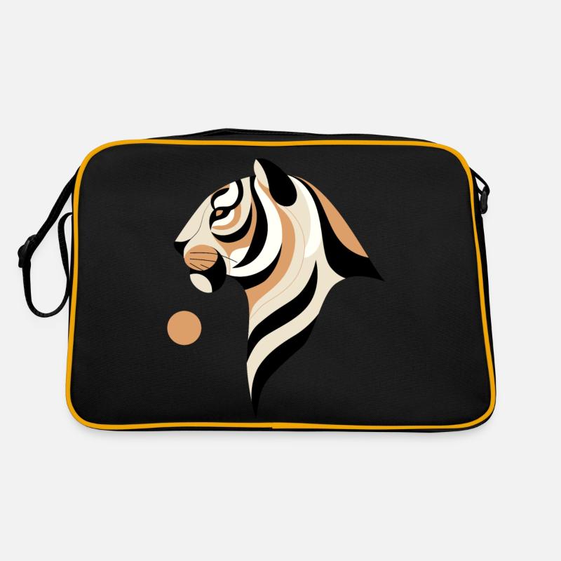 Abstract Tiger Retro Bag