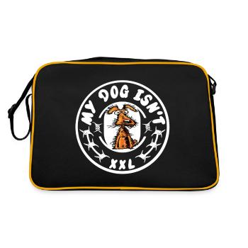 Dog xxl - Retro Bag - black/gold - Back