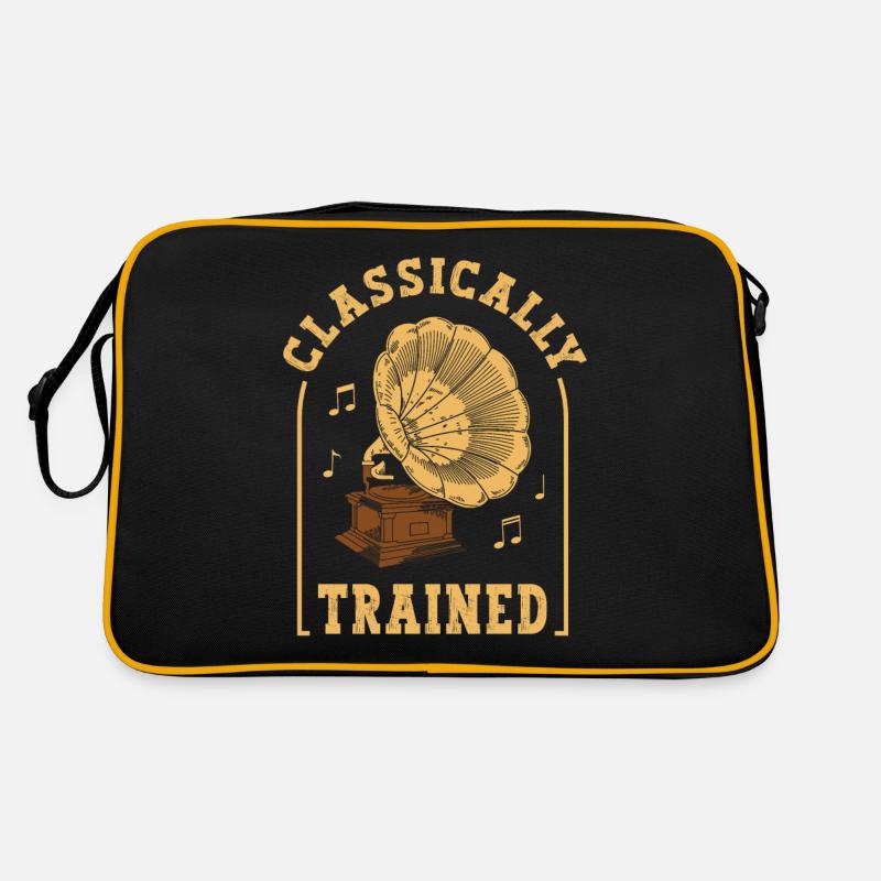 Classically Trained Vintage Record Player Retro Bag