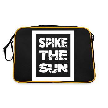 birthday present idea present idea - Retro Bag - black/gold - Back