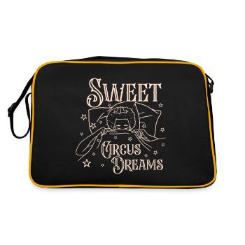 prSweet Circus Dreams Idée de cadeaux pour artistes de cirque - Sac Retro - noir/or - Dos