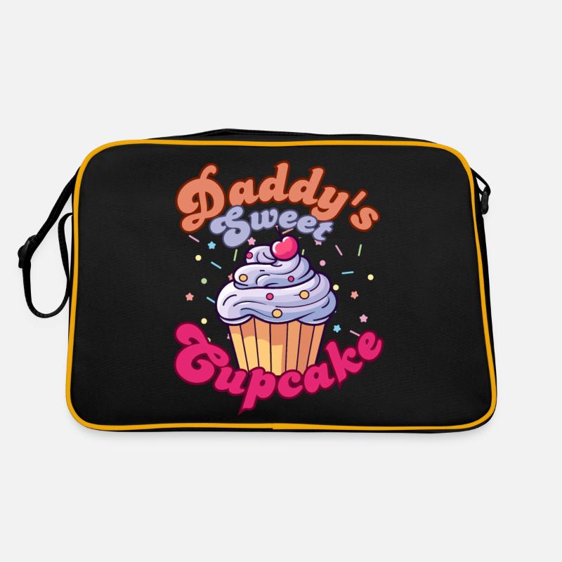 Cupcake sucré de papa Sac Retro