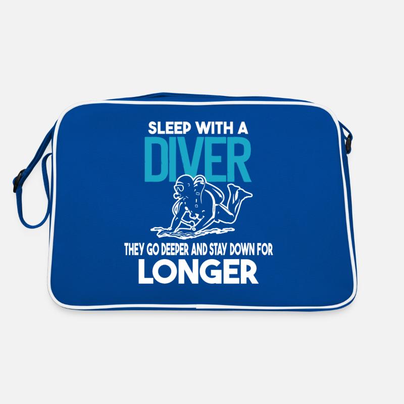 Sleep with a diver - depth and endurance Retro Bag