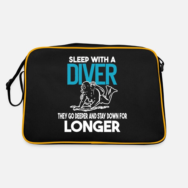 Sleep with a diver - depth and endurance Retro Bag