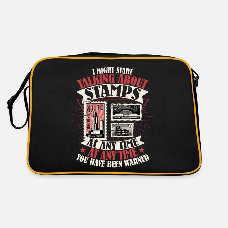 Beware: Stamp Talk Incoming Retro Bag
