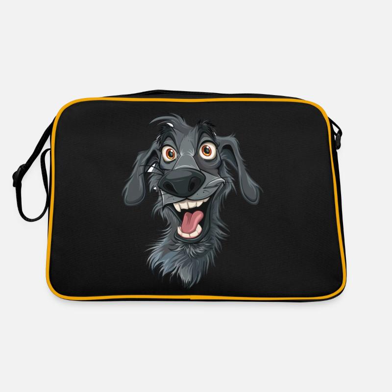 Scottish Deerhound | Cartoon Artwork Retro Tasche