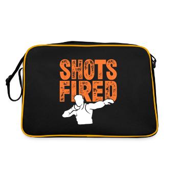 Shots fired Shot put - Retro Bag - black/gold - Back