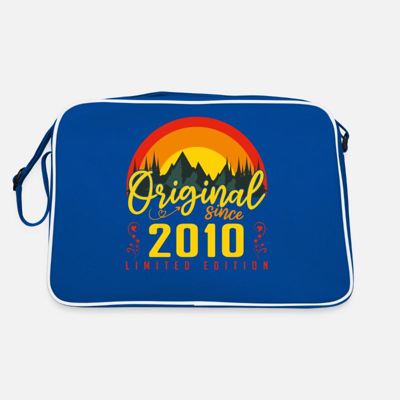 Geburtstag 2010 Geschenk 2010 Geburtstag Retro Tasche