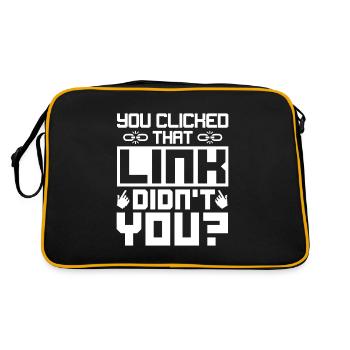 A Day Without My Computer Tech Support Computer - Retro Bag - black/gold - Back