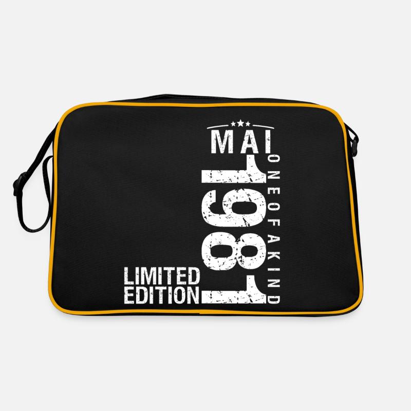 Mai 1981 Mai anniversaire Mai 1981 Sac Retro
