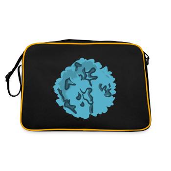 Norovirus - Sac Retro - noir/or - Dos