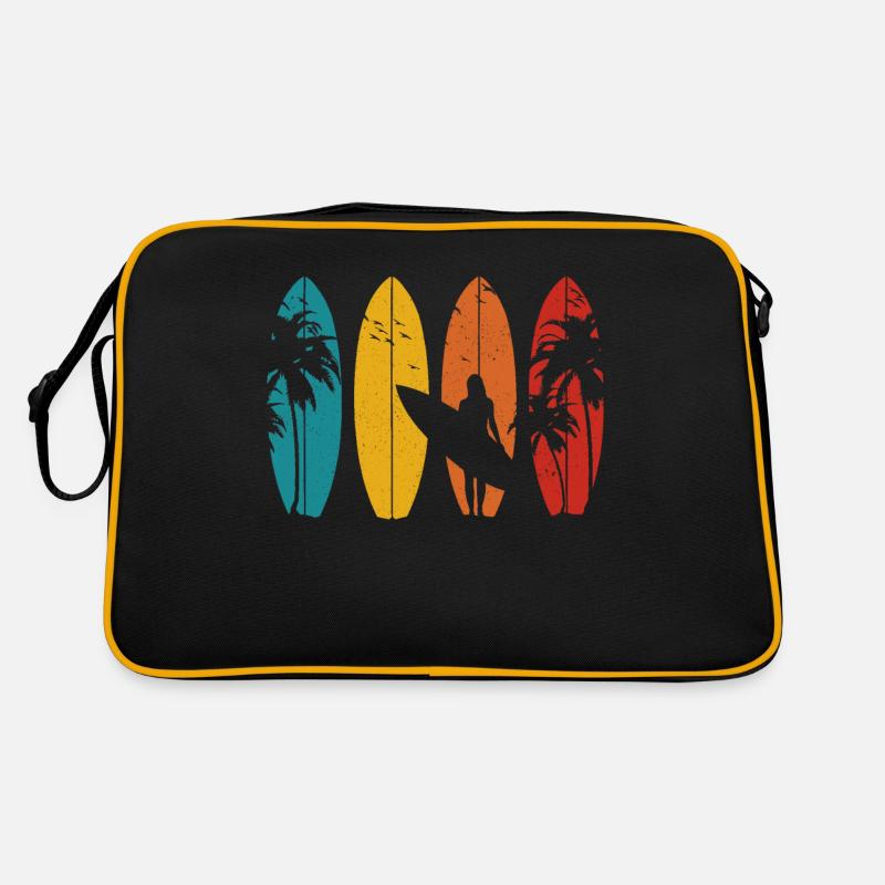 Surf Vintage Surfer Cadeau Sac Retro
