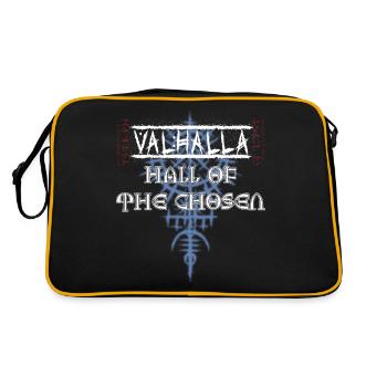 Valhalla - Hall of the chosen - Retro Bag - black/gold - Back