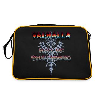 Valhalla - Hall of the chosen - Retro Bag - black/gold - Back