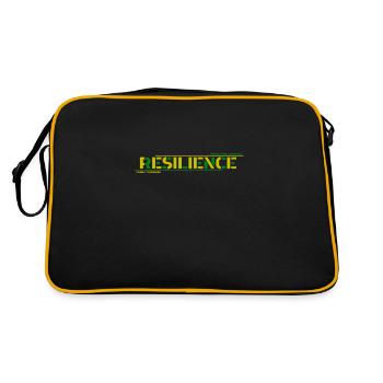 Resilience: Push Through Challenges - Retro Bag - black/gold - Back