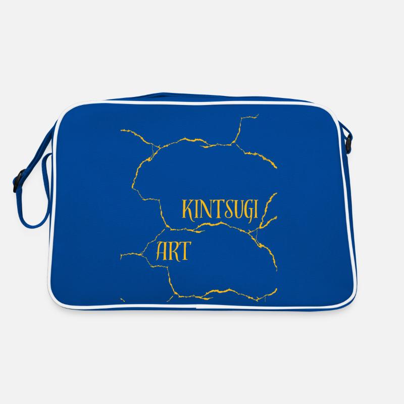 Kintsugi Art Pottery Cracks and Failures Retro Bag