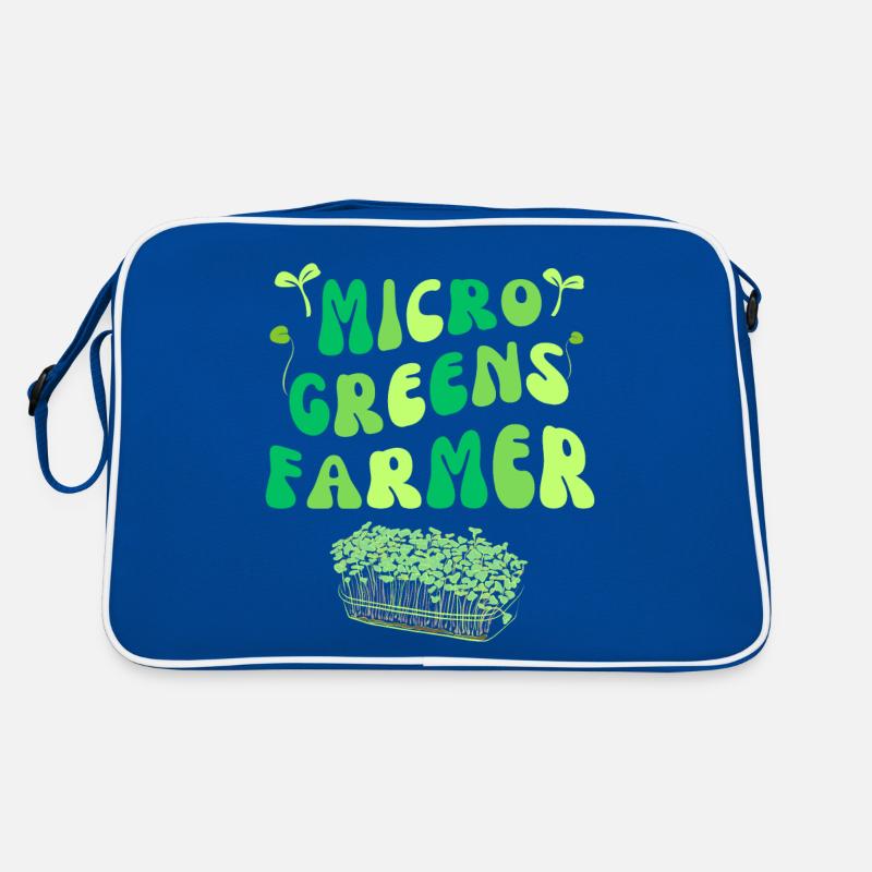 MICROGREENS FARMER | Urban Gardening Sprouts Retro Bag
