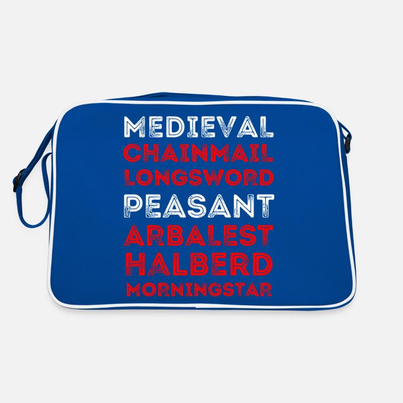Funny Medieval Peasant Knight Weapons Jousting Retro Bag